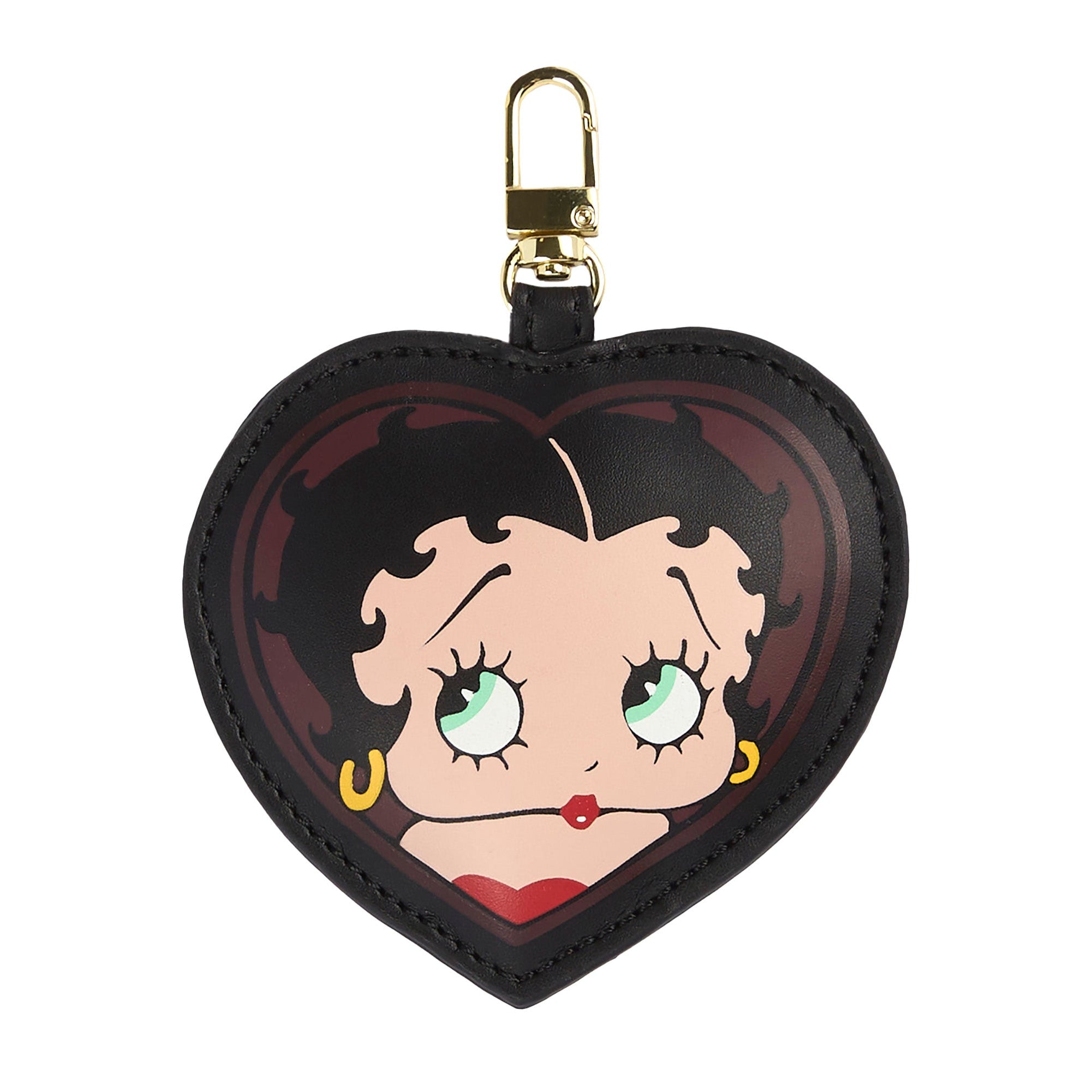 Betty Boop Heart Bag Charm