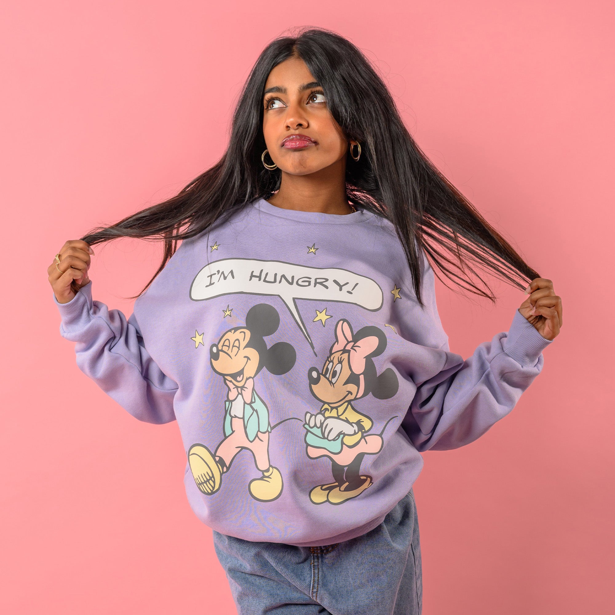 Minnie Mouse "I'm Hungry" Sweater