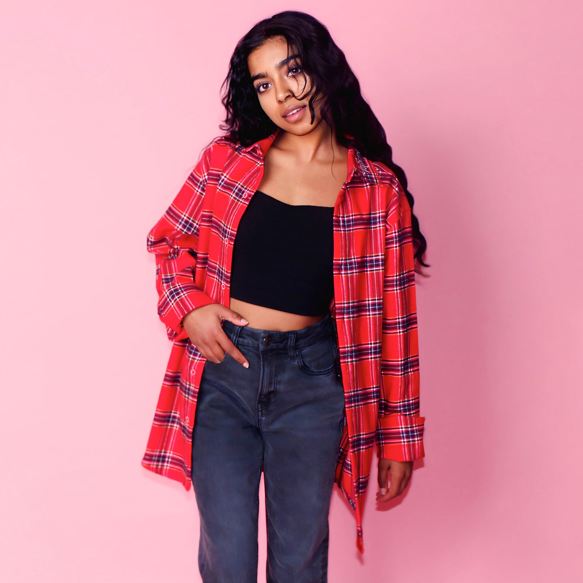 Minnie Mouse Bow Flannel