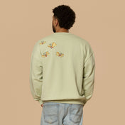 Alice in Wonderland Embroidered Crewneck