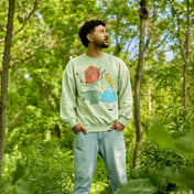 Alice in Wonderland Embroidered Crewneck