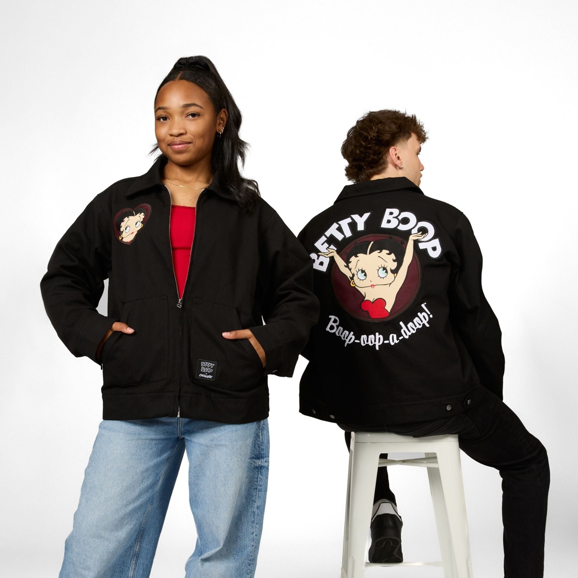 Betty Boop Twill Jacket