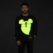 Disney Mickey Mouse Glow Ghost Knit Sweater