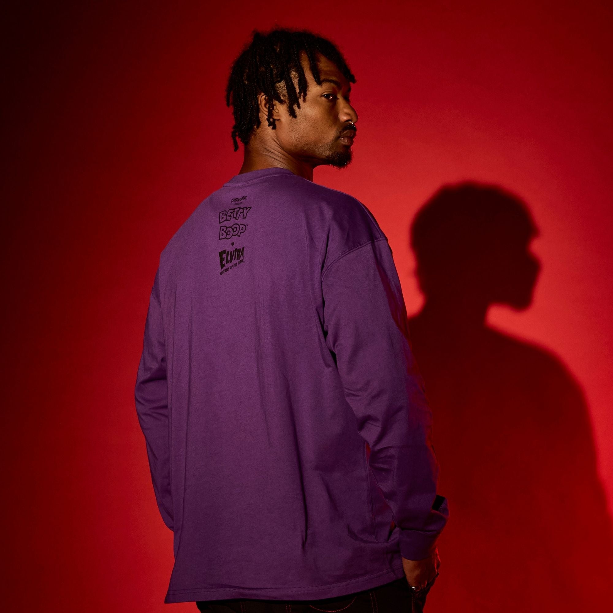 Betty Boop x Elvira Long Sleeve T-Shirt