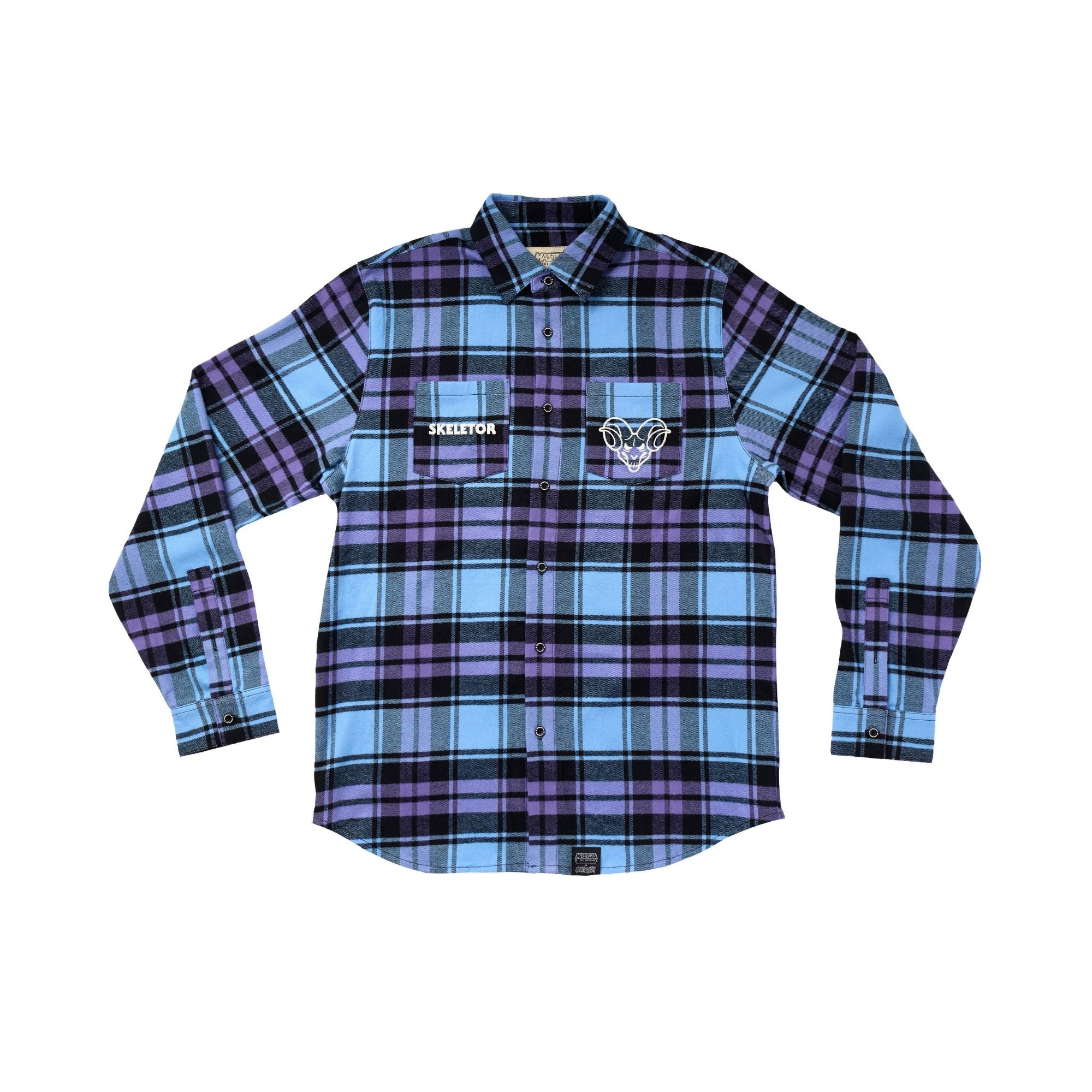 Masters of the Universe Skeletor Glow Flannel