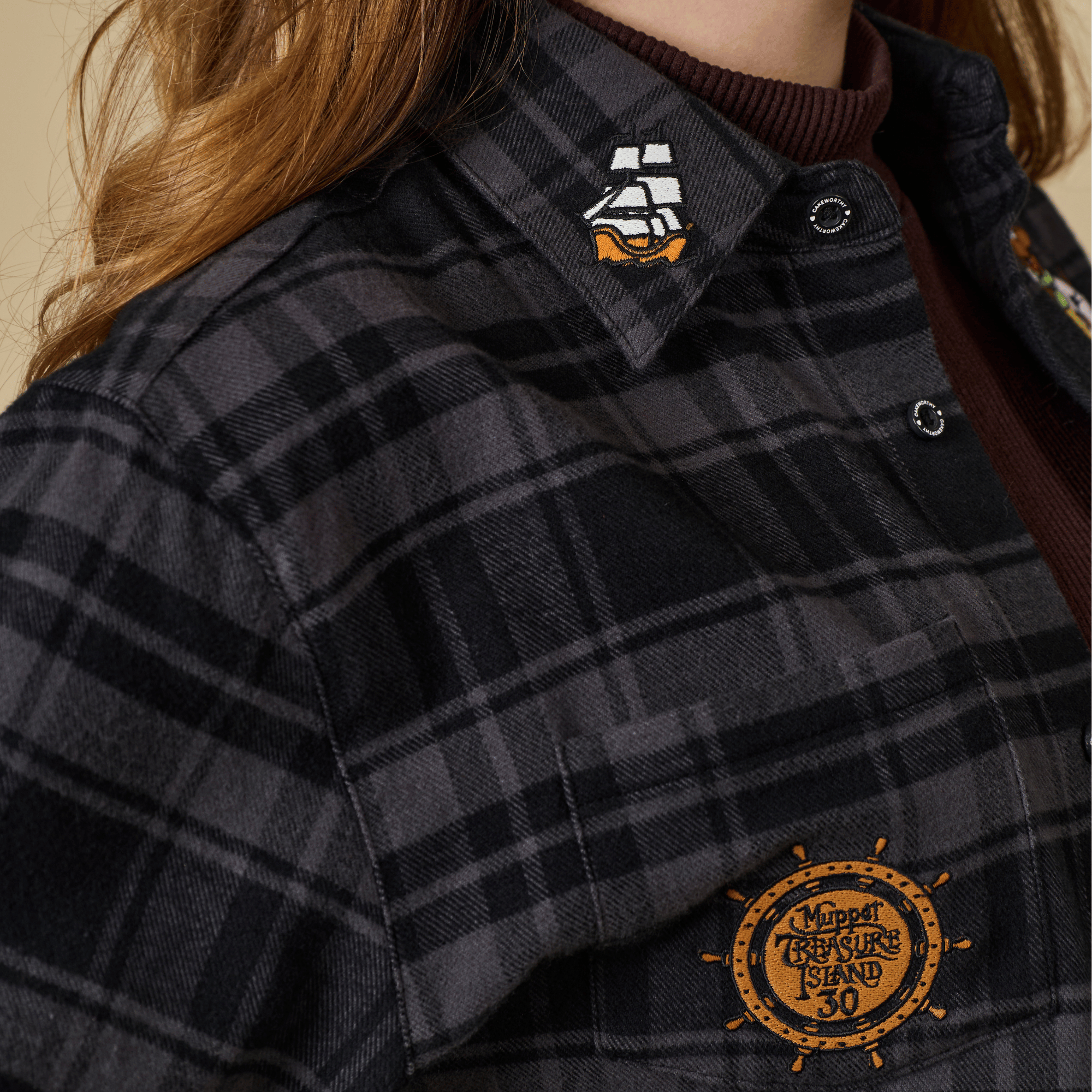 Muppet Treasure Island Jimmy Jim Jim Flannel