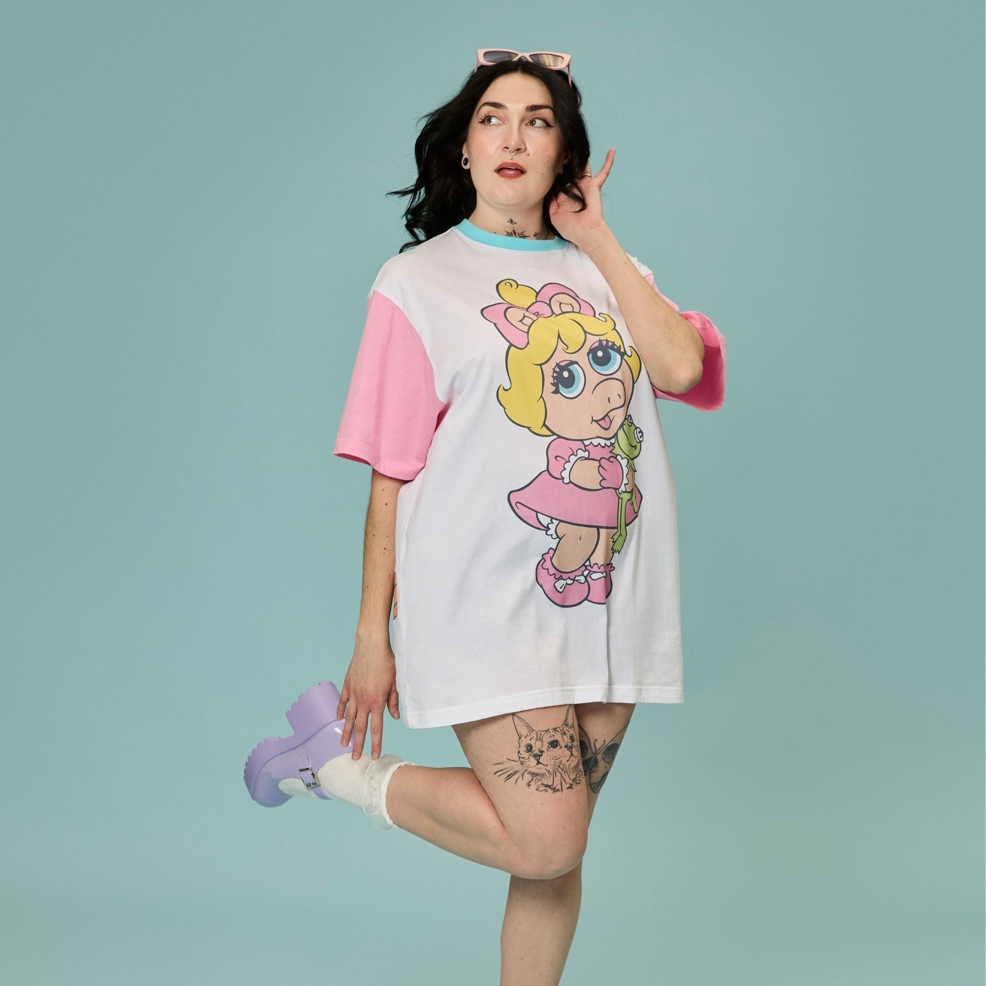 Muppet Babies Color Block T-Shirt Dress