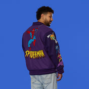Spider Man 90's Varsity Jacket