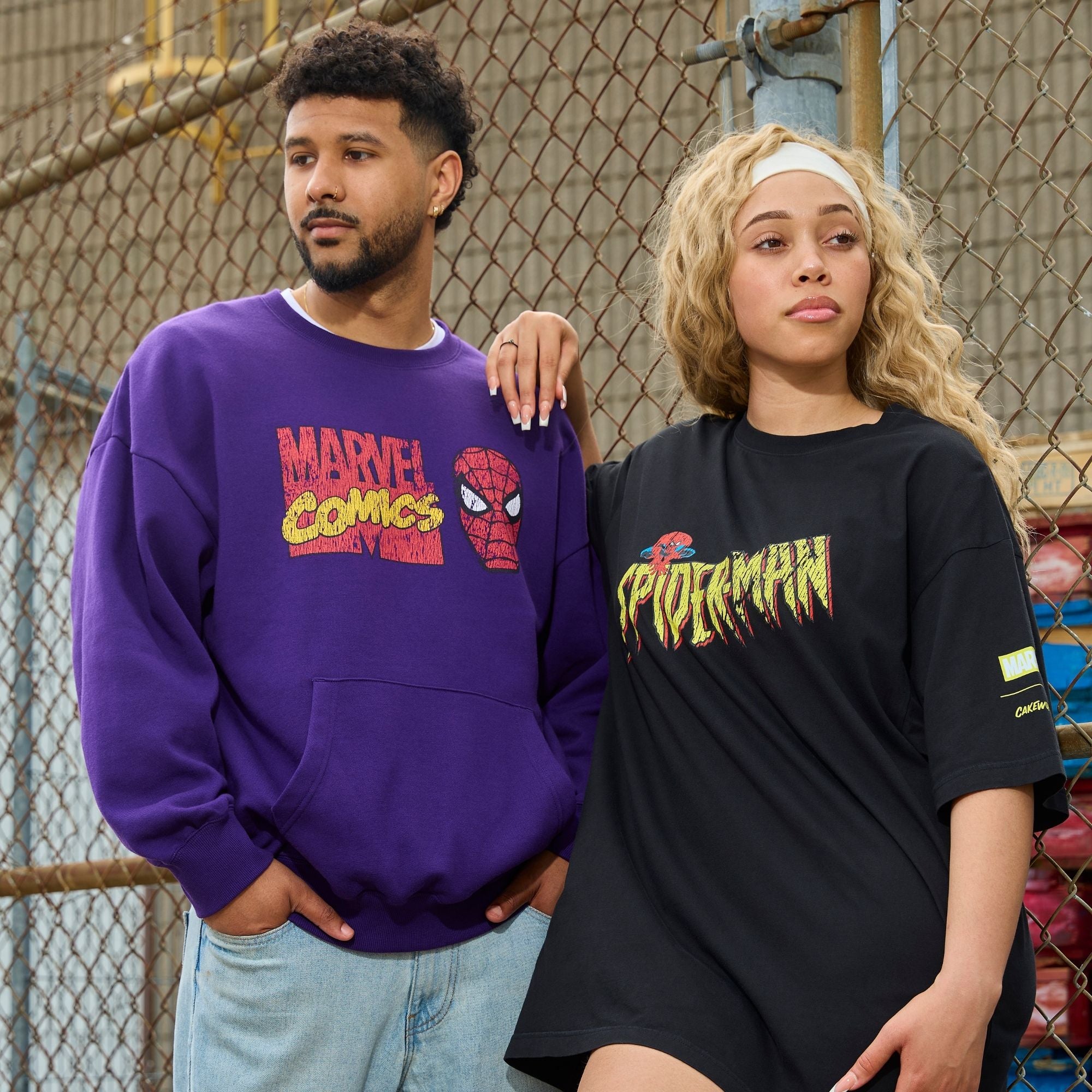 Spider Man 90's Pocket Crewneck
