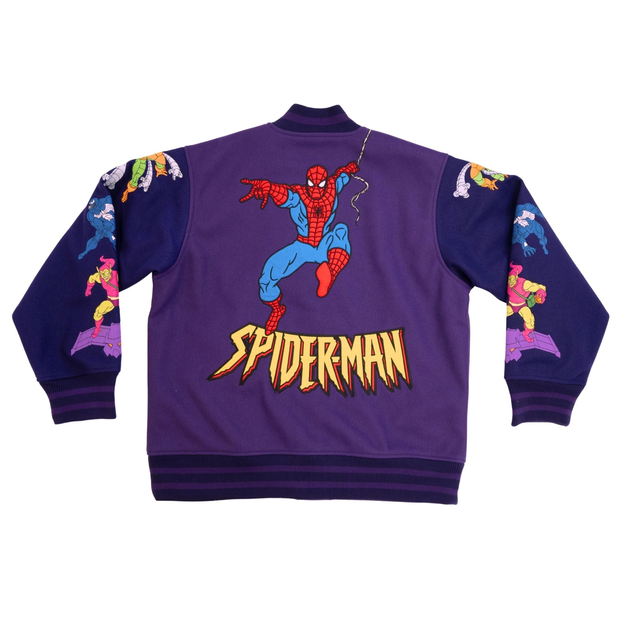 Spider Man 90's Varsity Jacket