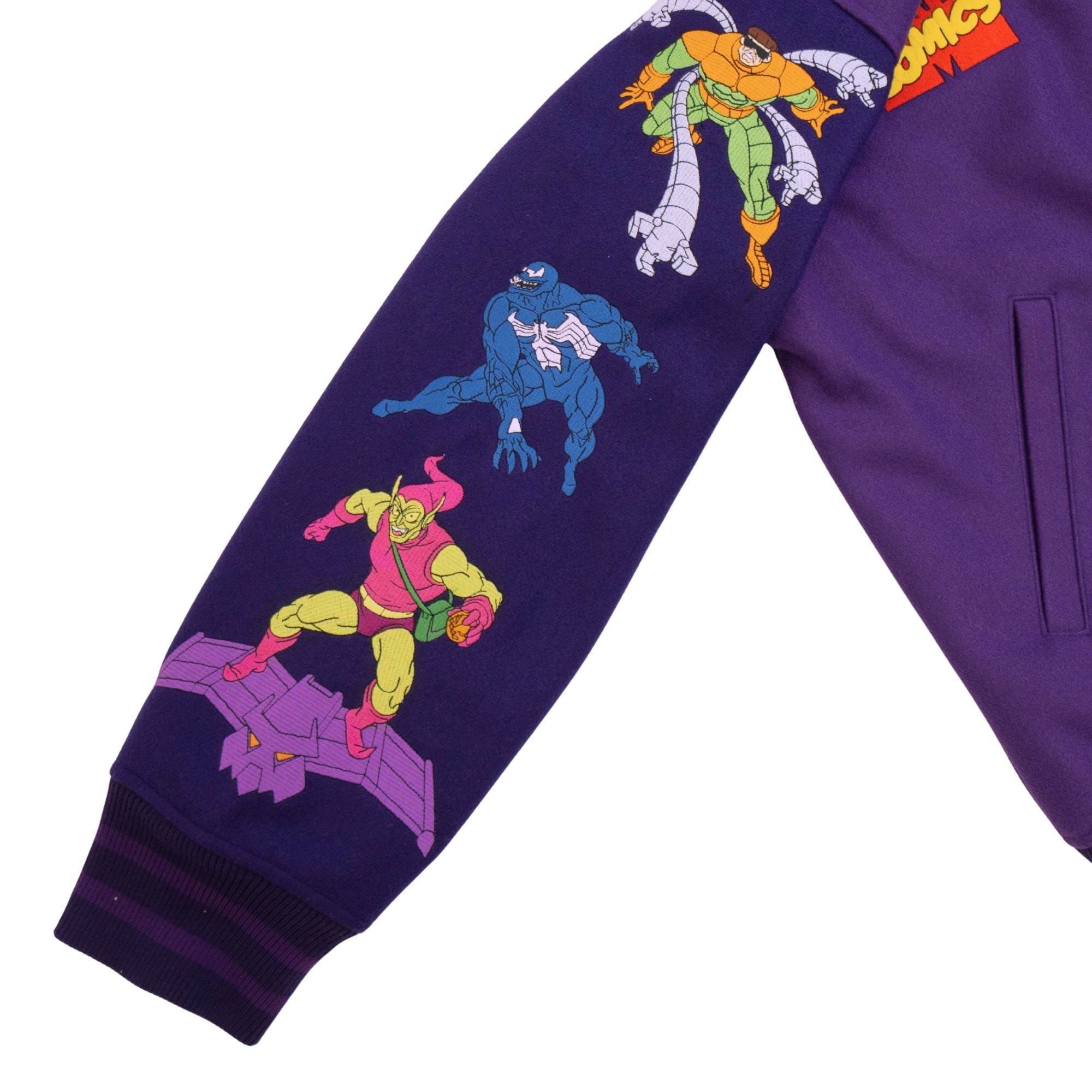 Spider Man 90's Varsity Jacket