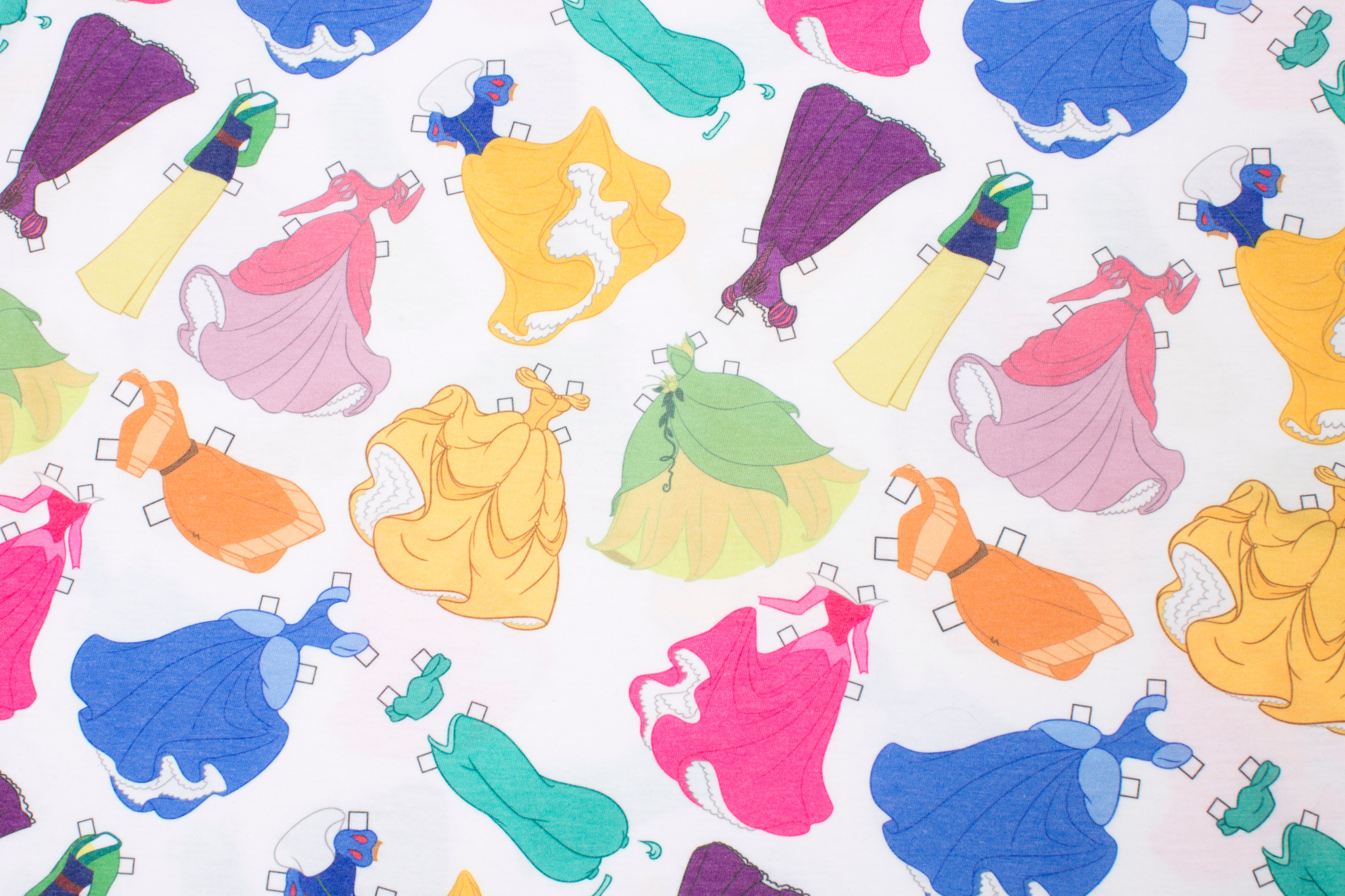 Princess Paper Doll T-Shirt Dress