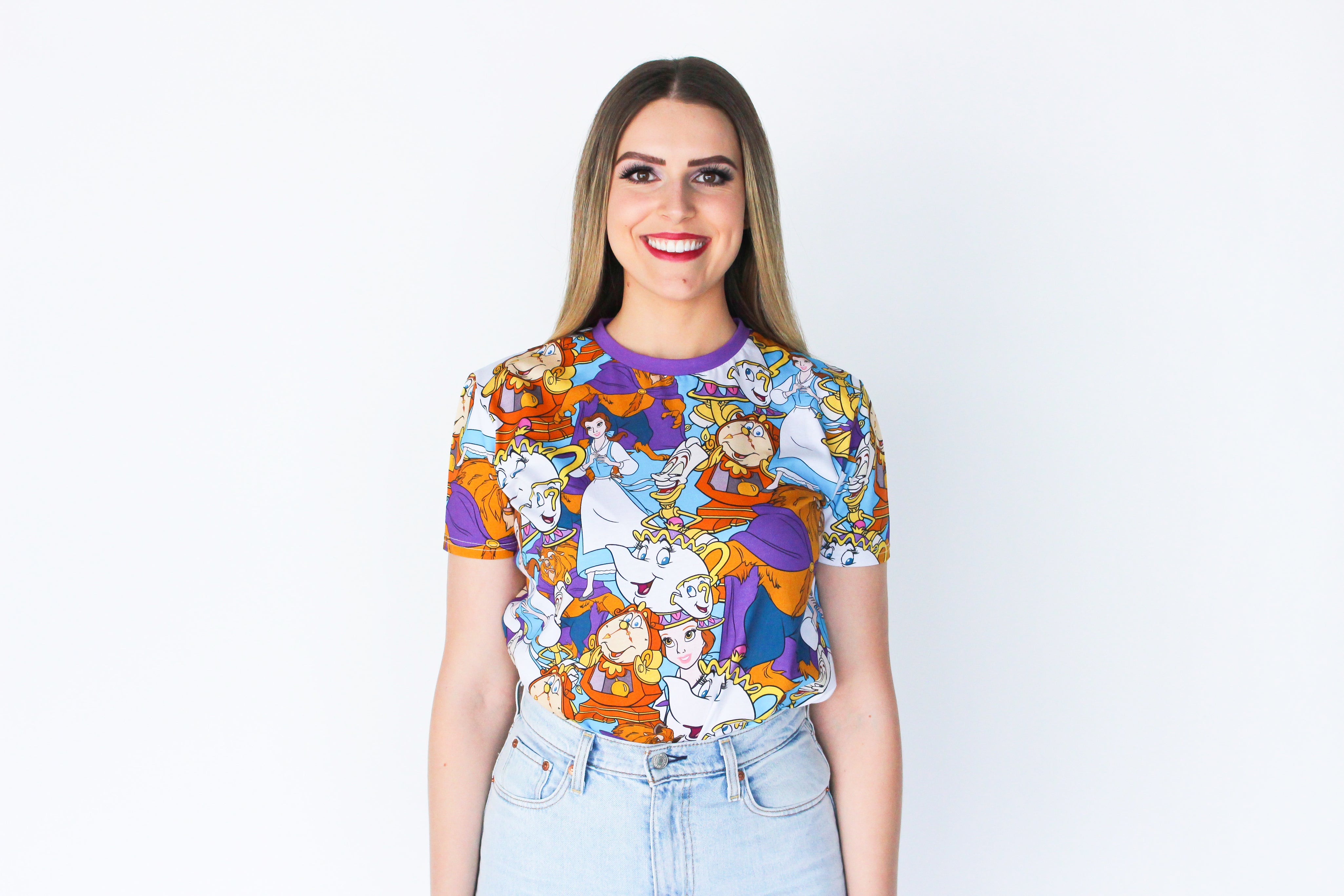 Disney Beauty and the Beast AOP T-Shirt